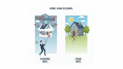 Choosing between fixed and floating home loan rates depends on income stability, risk appetite, and the interest rate outlook, experts say.