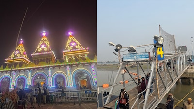 A large influx of pilgrims is expected during this year’s Ganga Sagar Mela. (Image: News18)