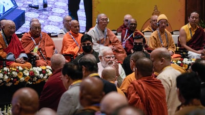 The Global Buddhist Summit, organised by the International Buddhist Confederation, is being projected by the government as more of a cultural than just a religious conclave. (Image: PTI File)