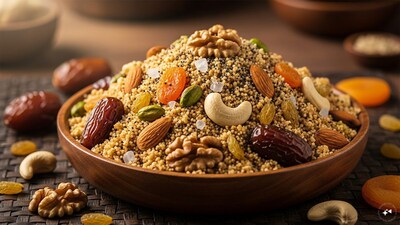 How To Make Dry Fruits Panjiri?