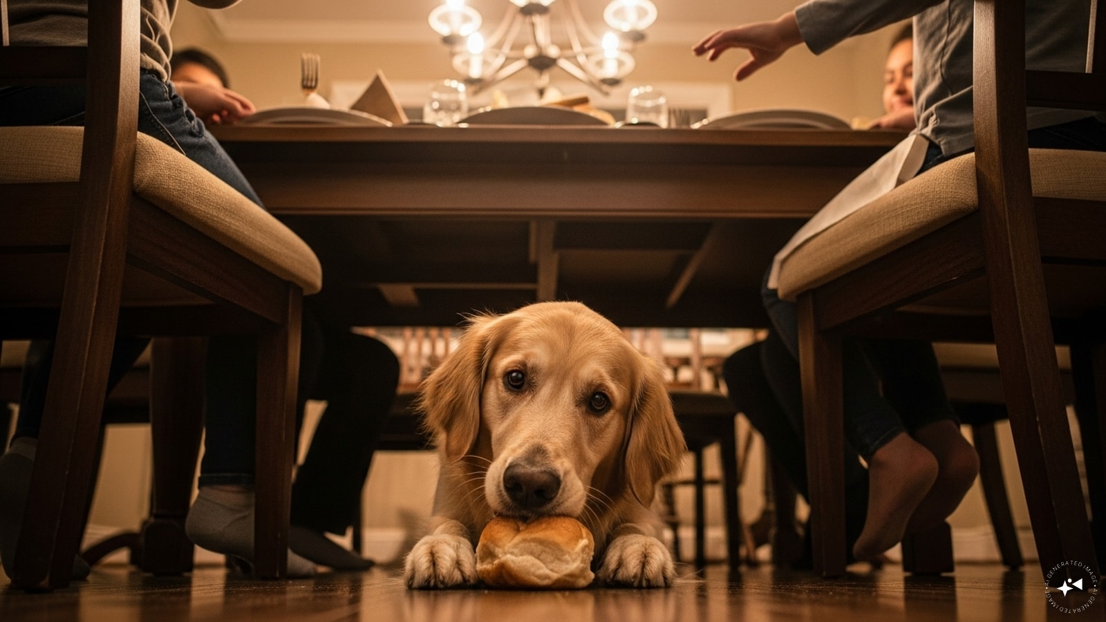  However, not all dogs learn this way, so it’s unlikely your furry friend is picking up names while sneaking snacks under the dinner table.