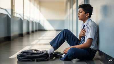 Unlike externalised anxiety that leads to tantrums or aggression, children that experience internalised anxiety often appear to be diligent, conscientious, hardworking, and/or compliant (Image: AI-Representational)