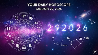 Daily Horoscope for 29 January 2026: Aries to Pisces Zodiac Predictions and Lucky Tips.