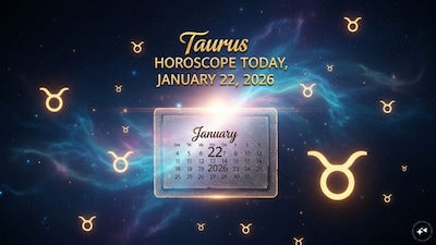 Taurus Horoscope today: Astrological predictions by Chirag Daruwalla for vrishabha rashi on January 22 2026. (AI generated image)
