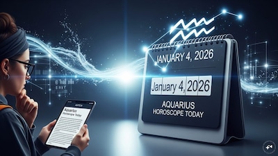 Aquarius Horoscope Today: Astrological predictions by Chirag Daruwalla for kumbha rashi on january 4 2026 . (AI generated image)