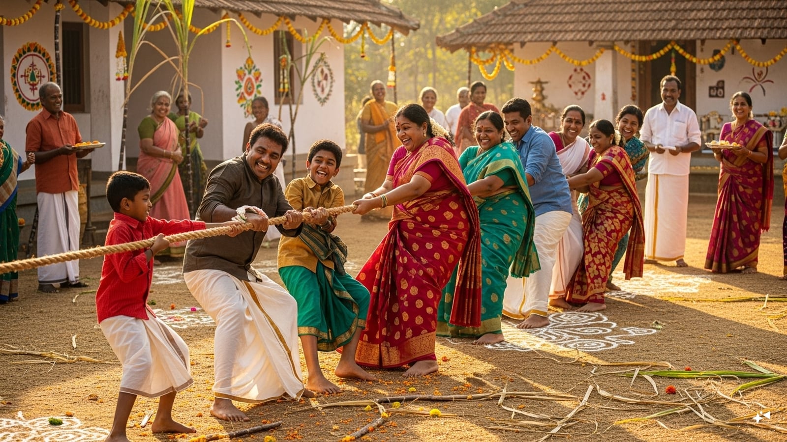 Tug-of-War: Set up a friendly tug-of-war match in your backyard or garden. It’s a great way to encourage teamwork, friendly competition, and physical activity, all while creating an atmosphere full of laughter and family bonding.