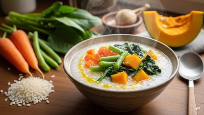 Non-Vegetarian Kanji: In coastal and southern regions, kanji is sometimes cooked with fish or chicken stock. The protein-rich broth adds depth of flavor and makes the dish more hearty. This variation is especially comforting on chilly evenings when you crave something robust and filling. (Image: AI-Generated)