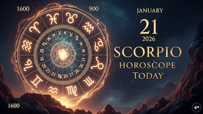 Scorpio Horoscope Today: Astrological predictions by Chirag Daruwalla for Vrishchika rashi on January 21, 2026. (AI-generated image)