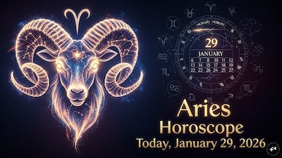 Aries Horoscope Today: Astrological predictions by Chirag Daruwalla for mesha rashi on January 29, 2026. (AI generated image)