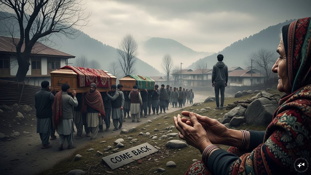 'Come Back': J&K's Mother’s Final Plea To Terrorist Son Goes Unanswered As She Is Laid To Rest