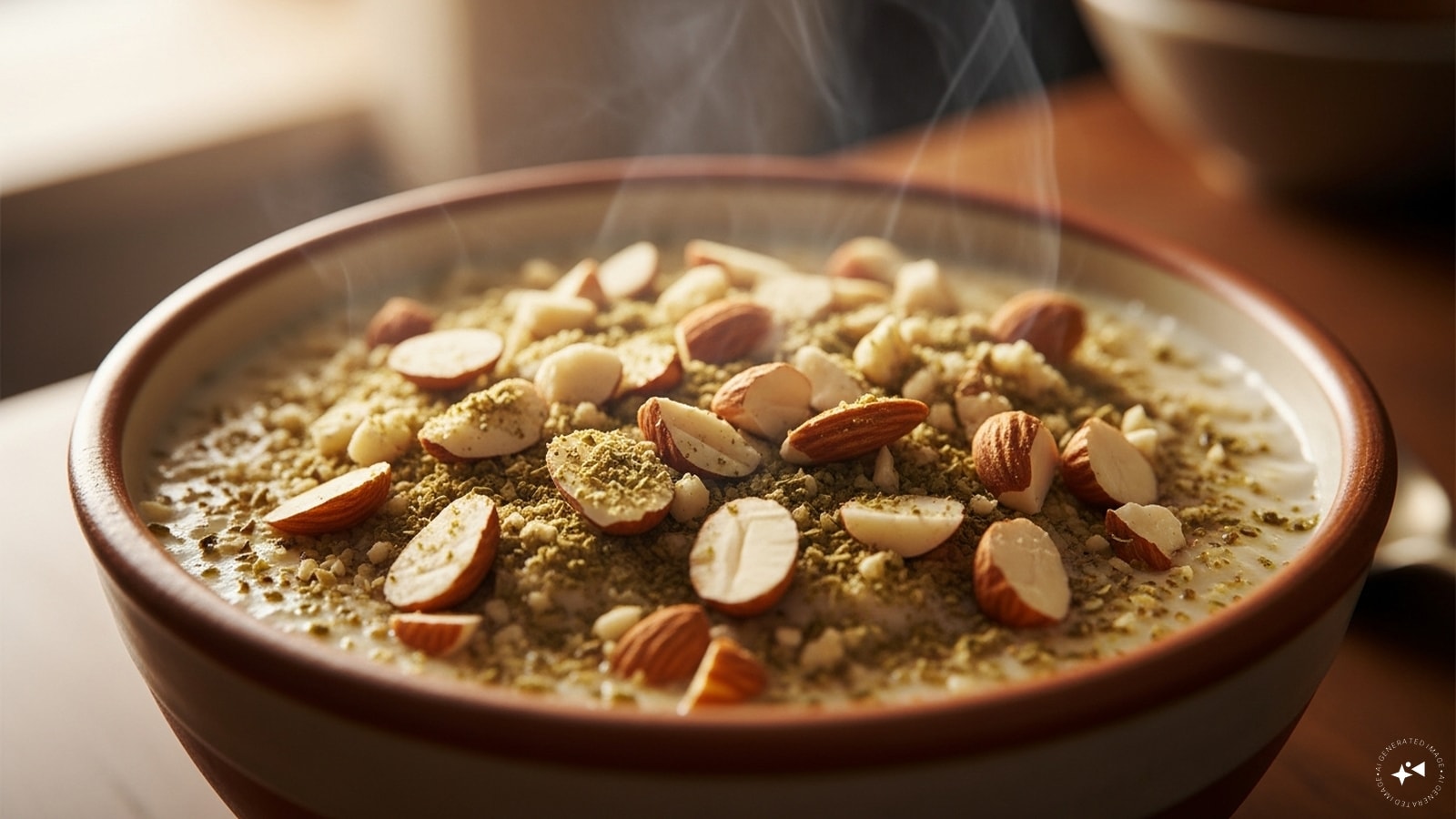  For added flavour, sprinkle with chopped almonds and add cardamom powder. Serve warm!