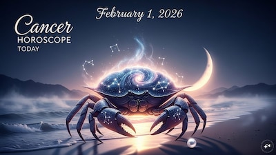 Cancer Horoscope Today: Astrological predictions by Chirag Daruwalla for kark rashi on February 1 2026. (AI generated image)
