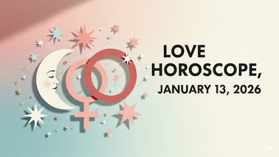Daily Love Horoscope for January 13, 2026, offers zodiac-wise insights into relationships, emotions and romance.
