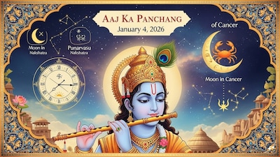 Aaj Ka Panchang, January 4, 2026: Tithi, Muhurat and Rahu Kaal.