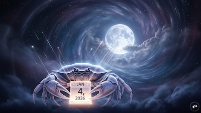 Cancer Horoscope Today: Astrological predictions by Chirag Daruwalla for kark rashi on January 4 2026. (AI generated image)