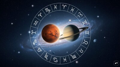 मंगल-शनि युति 16 जनवरी 2026 को: मिथुन, सिंह, धनु राशि पर पड़ेगा गहरा असर!