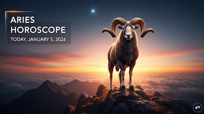 Aries Horoscope Today: Astrological predictions by Chirag Daruwalla for mesha rashi on January 5 2026. (AI generated image)