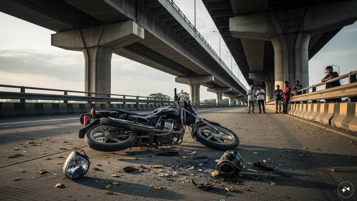 Second Fall From Wazirpur Flyover Raises Safety Concerns