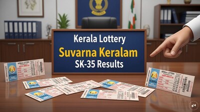 Kerala Lottery Result Today: Suvarna Keralam SK-35 draw offers a first prize of Rs 1 crore.