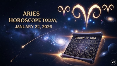Aries Horoscope Today: Astrological predictions by Chirag Daruwalla for mesha rashi on January 22 2026. (AI generated image)