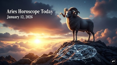 Aries Horoscope Today: Astrological predictions by Chirag Daruwalla for mesha rashi on January 12, 2026. (AI generated image)