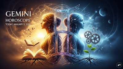 Gemini Horoscope today: Astrological predictions by Chirag Daruwalla for mithuna rashi on January 5 2026. (AI generated image)