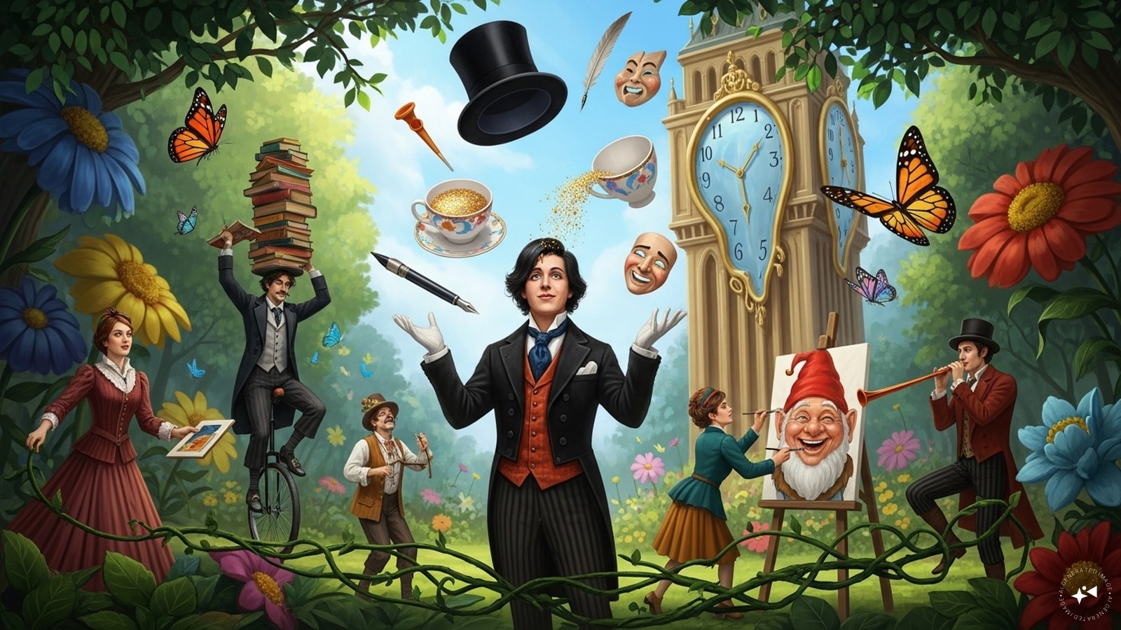 “Life is far too important to be taken seriously.”: With characteristic irony, Wilde encourages creative freedom through playfulness. This quote reminds us that imagination thrives when fear and rigidity are set aside, allowing humour, experimentation, and joy to guide both life and artistic expression. “Life is far too important to be taken seriously.”: With characteristic irony, Wilde encourages creative freedom through playfulness. This quote reminds us that imagination thrives when fear and rigidity are set aside, allowing humour, experimentation, and joy to guide both life and artistic expression.