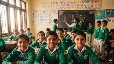 In Punjab, tomorrow is a holiday for Makar Sankranti, so schools will reopen on January 15. (AI Generated Image)