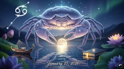 Cancer Horoscope Today: Astrological predictions by Chirag Daruwalla for kark rashi on January 25 2026. (AI generated image) 