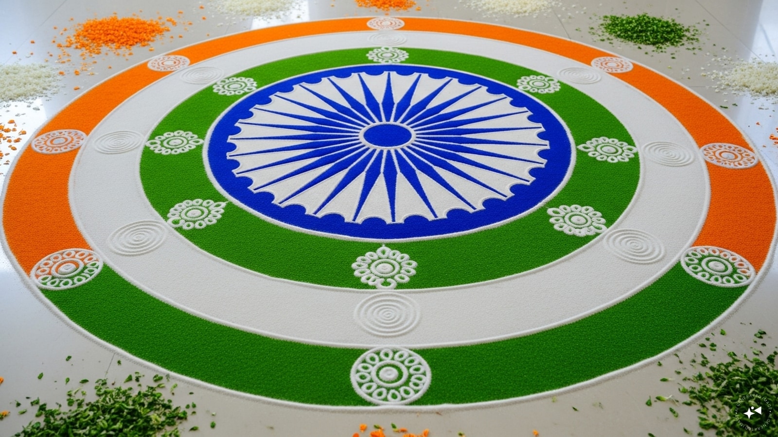 Celebrate Republic Day 2026 With Creative Tricolor Rangoli Ideas