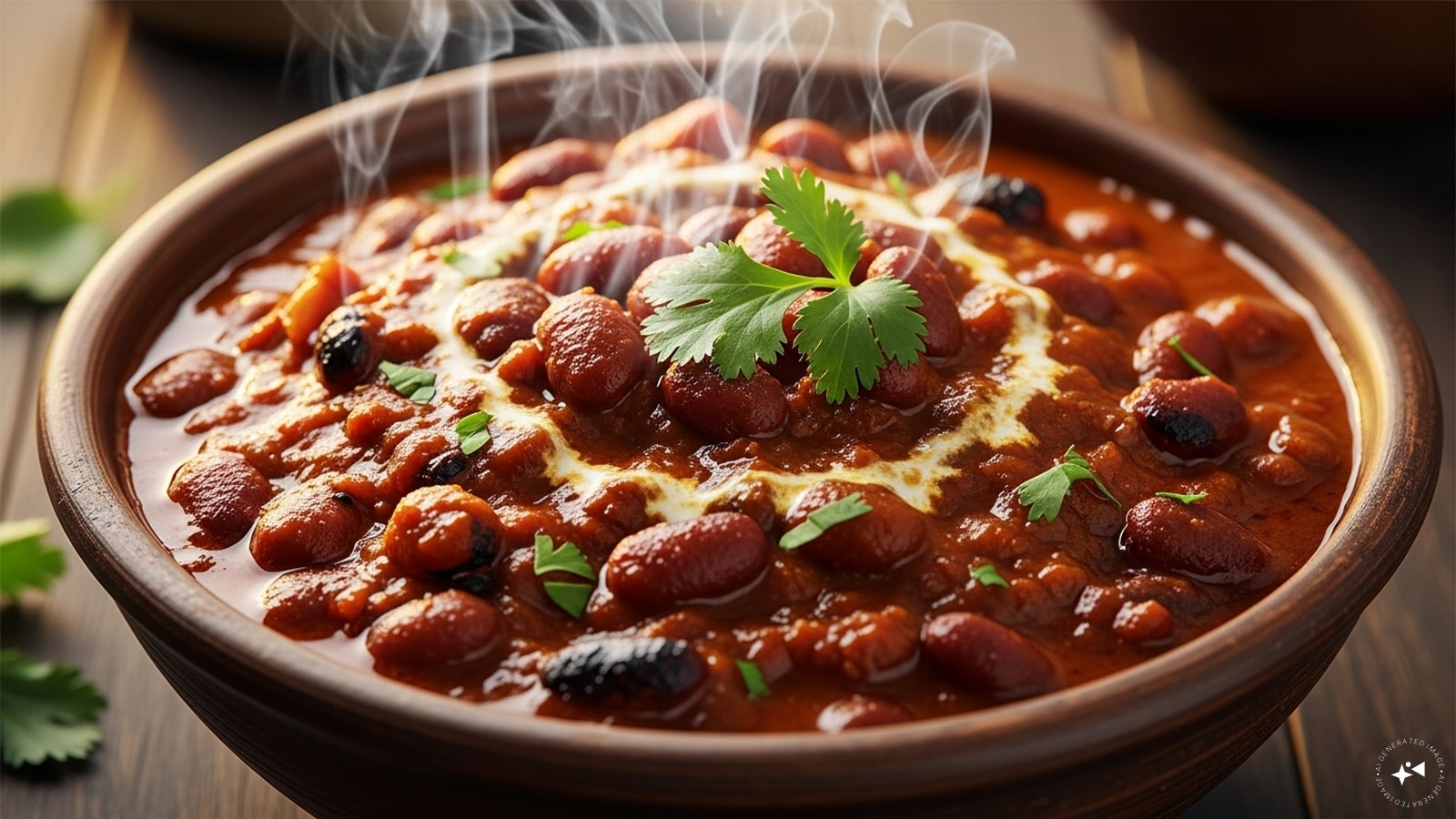 Smoky Rajma Curry: Char the onions and tomatoes before cooking to give this rajma a smoky flavour. The smoky undertone elevates the classic dish, adding depth and aroma, making it a favourite among those who love bold, intense flavours.