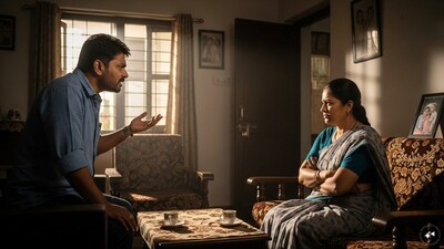 The couple had frequent arguments over money being deposited in her account. (AI-Generated Image)