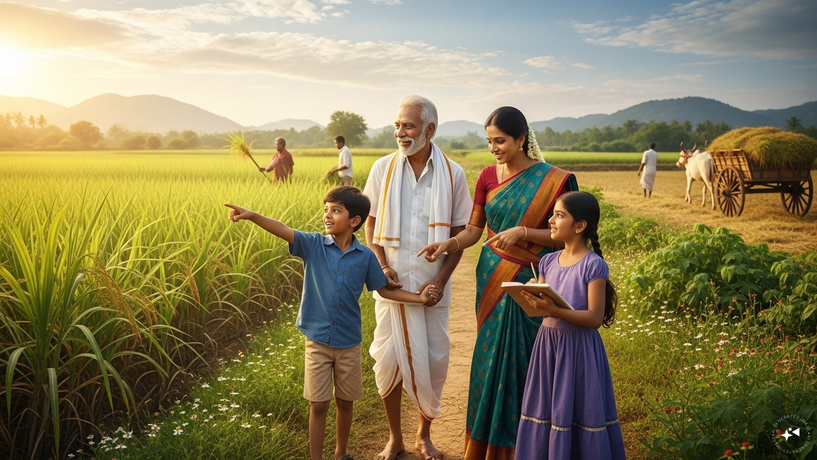 Nature Walks: Plan a family nature walk or visit a nearby farm to witness harvest activities. It’s educational, relaxing, and connects the younger generation with the essence of Pongal, highlighting gratitude for nature’s bounty.