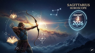 Sagittarius Horoscope Today: Astrological predictions by Chirag Daruwalla for dhanu rashi on January 3 2026. (AI generated image)