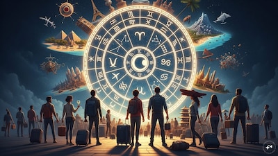 In 2026, travellers are encouraged to align their journeys with cosmic energies, as each zodiac sign resonates with destinations that amplify joy, healing, adventure and self-discovery. Tarot Pooja Verma, Tarot Card Reader and Numerologist, shares how astrological insights can transform every trip into a soul-enriching experience. (Image-AI)