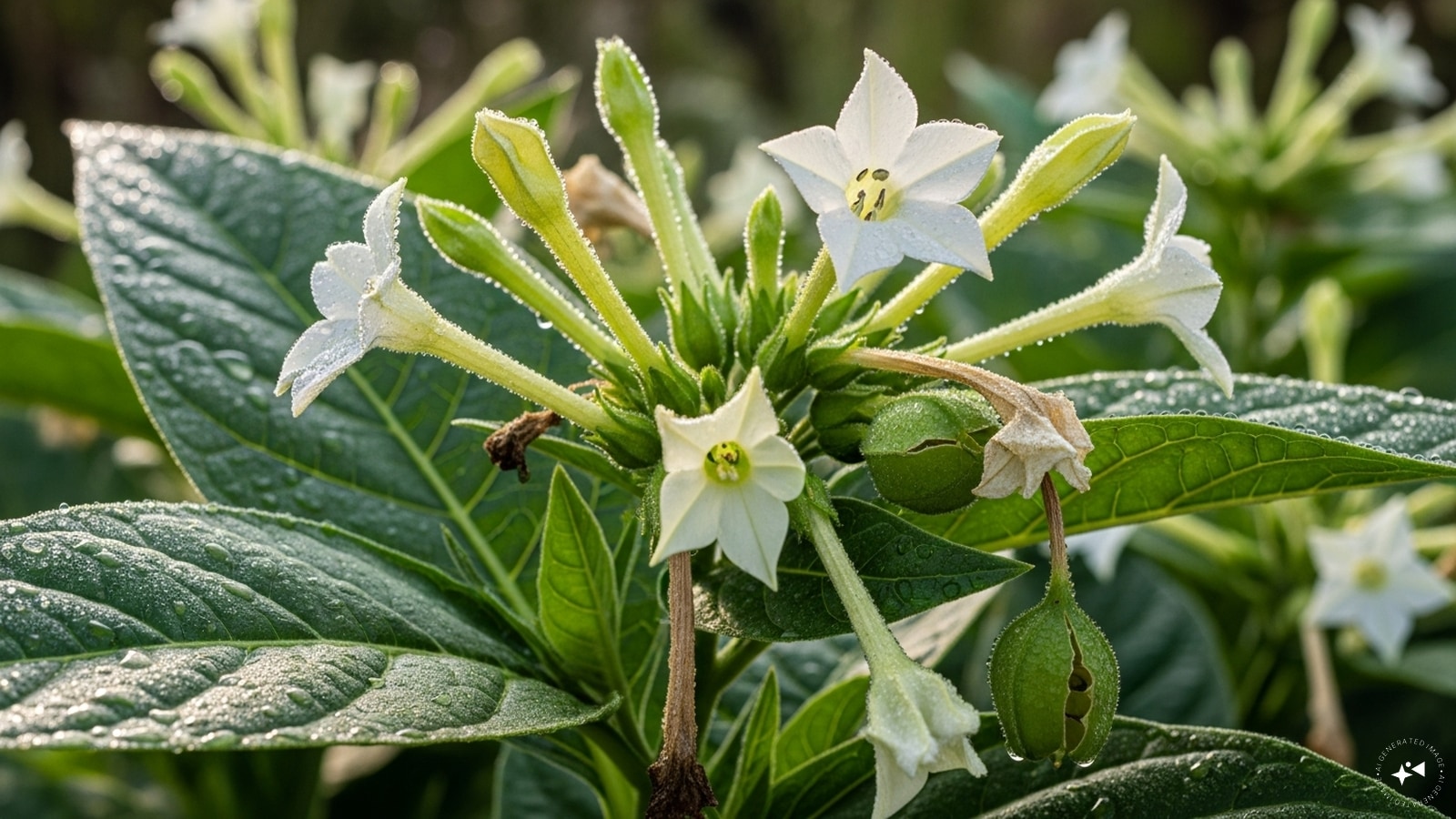 Nicotiana (flowering tobacco): Nicotiana produces fragrant star-shaped flowers that open at night. Sowing seeds indoors in January ensures strong seedlings for spring. They are perfect for adding aroma and atmosphere to patios or gardens at night.