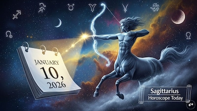  Sagittarius Horoscope Today: Astrological predictions by Chirag Daruwalla for dhanu rashi on January 10 2026. (AI generated image)