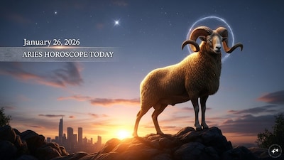 Aries Horoscope Today: Astrological predictions by Chirag Daruwalla for mesha rashi on January 26 2026. (AI generated image)