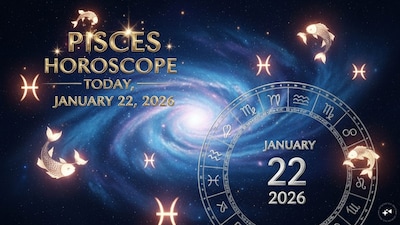 Pisces Horoscope Today: Astrological predictions by Chirag Daruwalla for meena rashi on January 22 2026. (AI generated image)