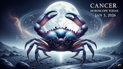 Cancer Horoscope Today: Astrological predictions by Chirag Daruwalla for kark rashi on January 5 2026. (AI generated image)