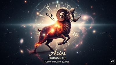  Aries Horoscope Today: Astrological predictions by Chirag Daruwalla for mesha rashi on January 3 2026. (AI generated image)