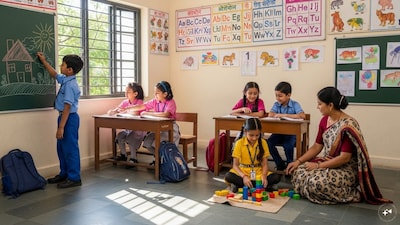 The previous policy allowing children aged between five and six to enter Class 1 often caused confusion and legal issues. (AI Generated Image)