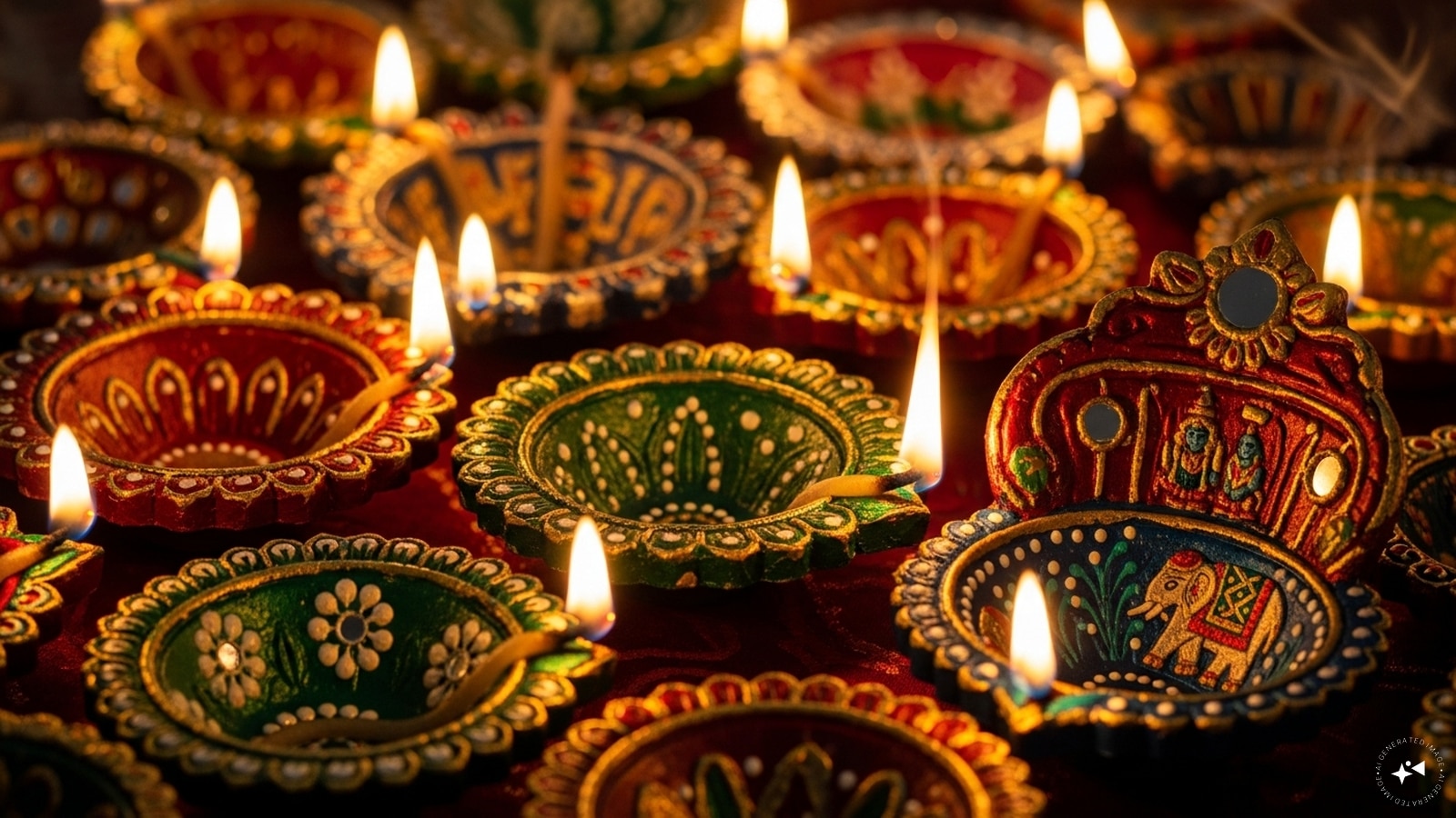 Customised Clay Diyas: Decorative clay diyas painted with bright designs add charm to festive décor. Personalized with names or motifs, these handcrafted lamps not only illuminate homes but also make for memorable, artisanal gifts reflecting Pongal’s celebratory spirit. Customised Clay Diyas: Decorative clay diyas painted with bright designs add charm to festive décor. Personalized with names or motifs, these handcrafted lamps not only illuminate homes but also make for memorable, artisanal gifts reflecting Pongal’s celebratory spirit.