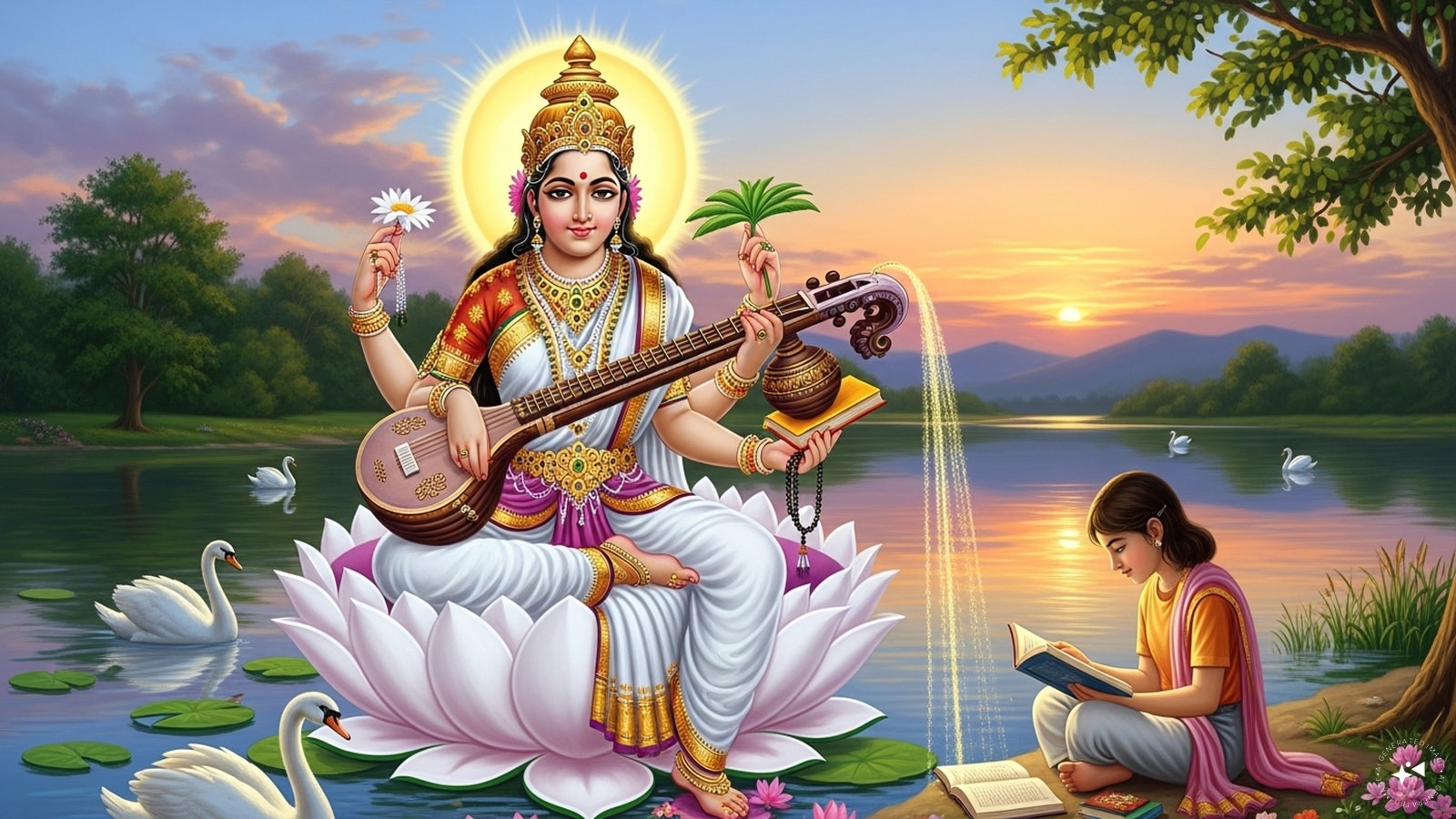 May the yellow hue of spring bring joy to your life and may Goddess Saraswati bless you with intelligence, creativity and success. Happy Basant Panchami! May the yellow hue of spring bring joy to your life and may Goddess Saraswati bless you with intelligence, creativity and success. Happy Basant Panchami!