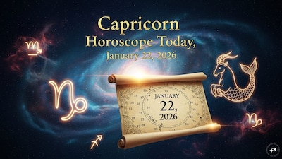 Capricorn Horoscope Today: Astrological predictions by Chirag Daruwalla for makara rashi on January 22 2026. (AI generated image)