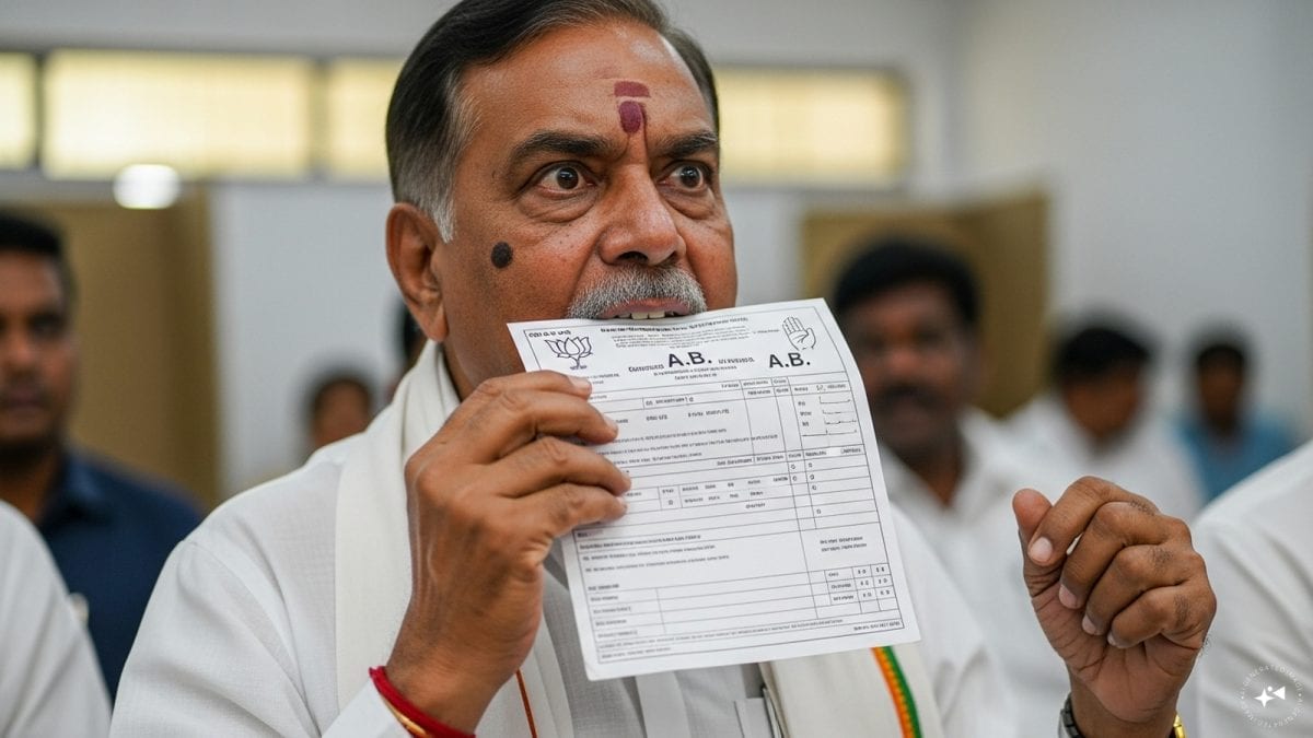 In Dramatic Moment, Shiv Sena Candidate 'Swallows' Party Rival's Pune Civic Poll Forms