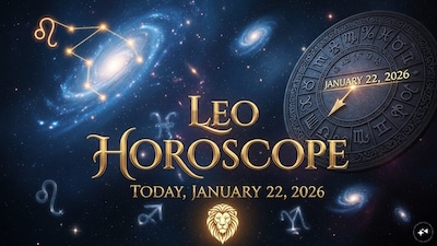 Leo Horoscope Today: Astrological predictions by Chirag Daruwalla for simha rashi on January 22 2026. (AI generated image)