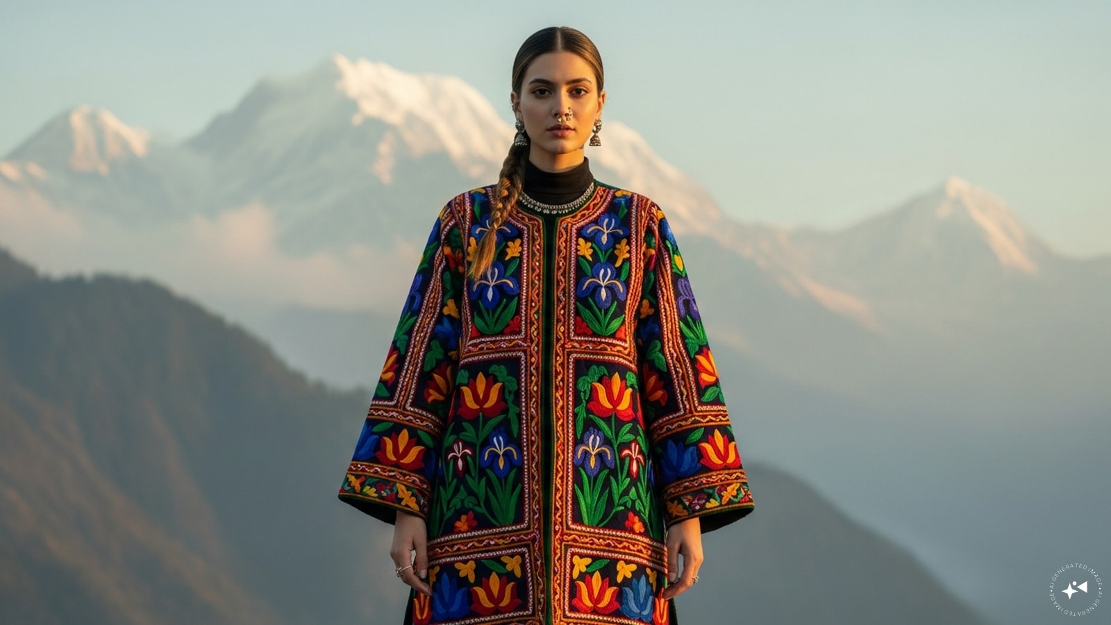 Statement Embroidery Focus: Highlight the Pheran’s intricate Kashmiri embroidery by keeping the rest of your outfit minimal. Pair it with solid-coloured leggings or trousers, letting the craftsmanship shine. Ideal for formal events or cultural celebrations that call for understated elegance. Statement Embroidery Focus: Highlight the Pheran’s intricate Kashmiri embroidery by keeping the rest of your outfit minimal. Pair it with solid-coloured leggings or trousers, letting the craftsmanship shine. Ideal for formal events or cultural celebrations that call for understated elegance.