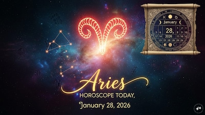 Aries Horoscope Today: Astrological predictions by Chirag Daruwalla for mesha rashi on January 28, 2026. (AI generated image)