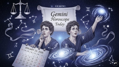  Gemini Horoscope today: Astrological predictions by Chirag Daruwalla for mithuna rashi on January 23 2026. (AI generated image)